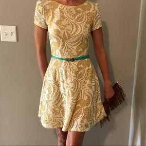 Mini patterned dress